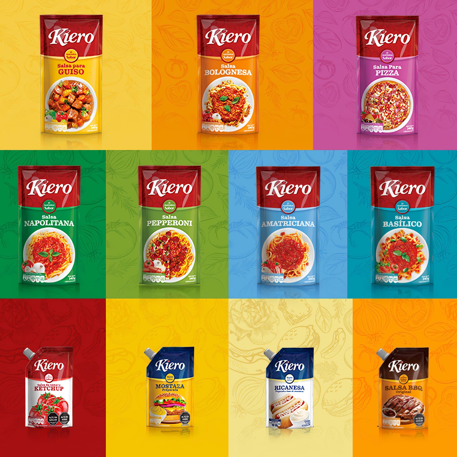 Salsas Doypack Kiero